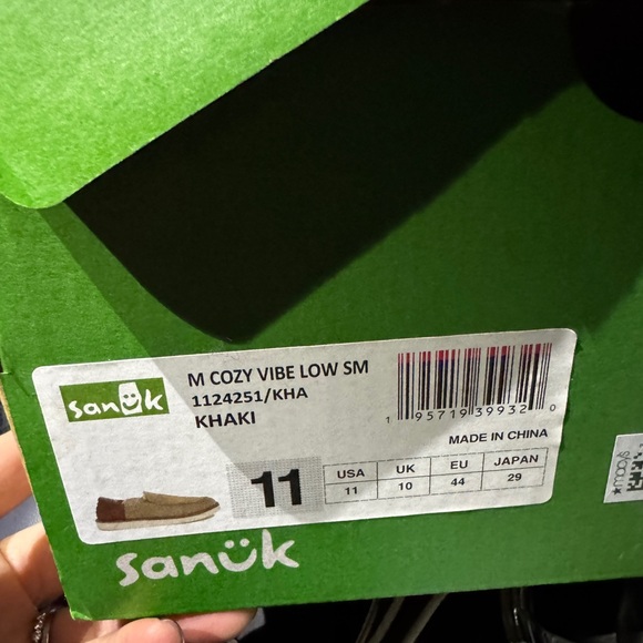 Sanuk Men's Cozy Vibe Low Collapsible Heel Slippers - Picture 3 of 3